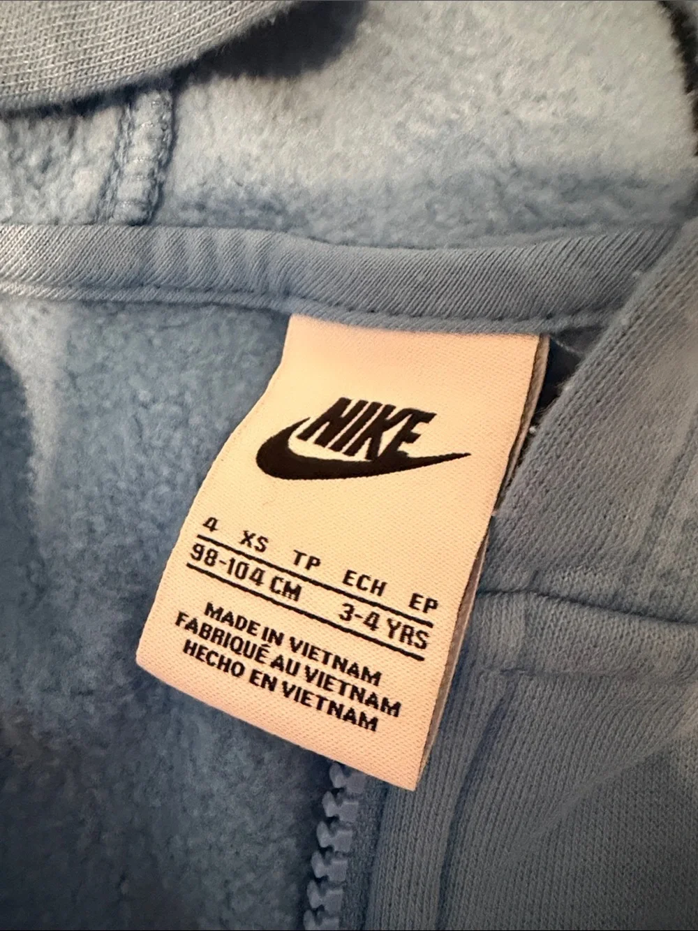 Nike Kids Sky Blue Hoodie & Joggers Set